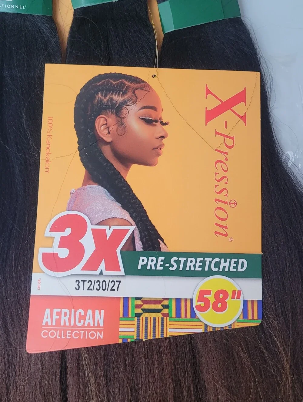 Sensationnel X-pression 3T2/30/27 Prestretched 58